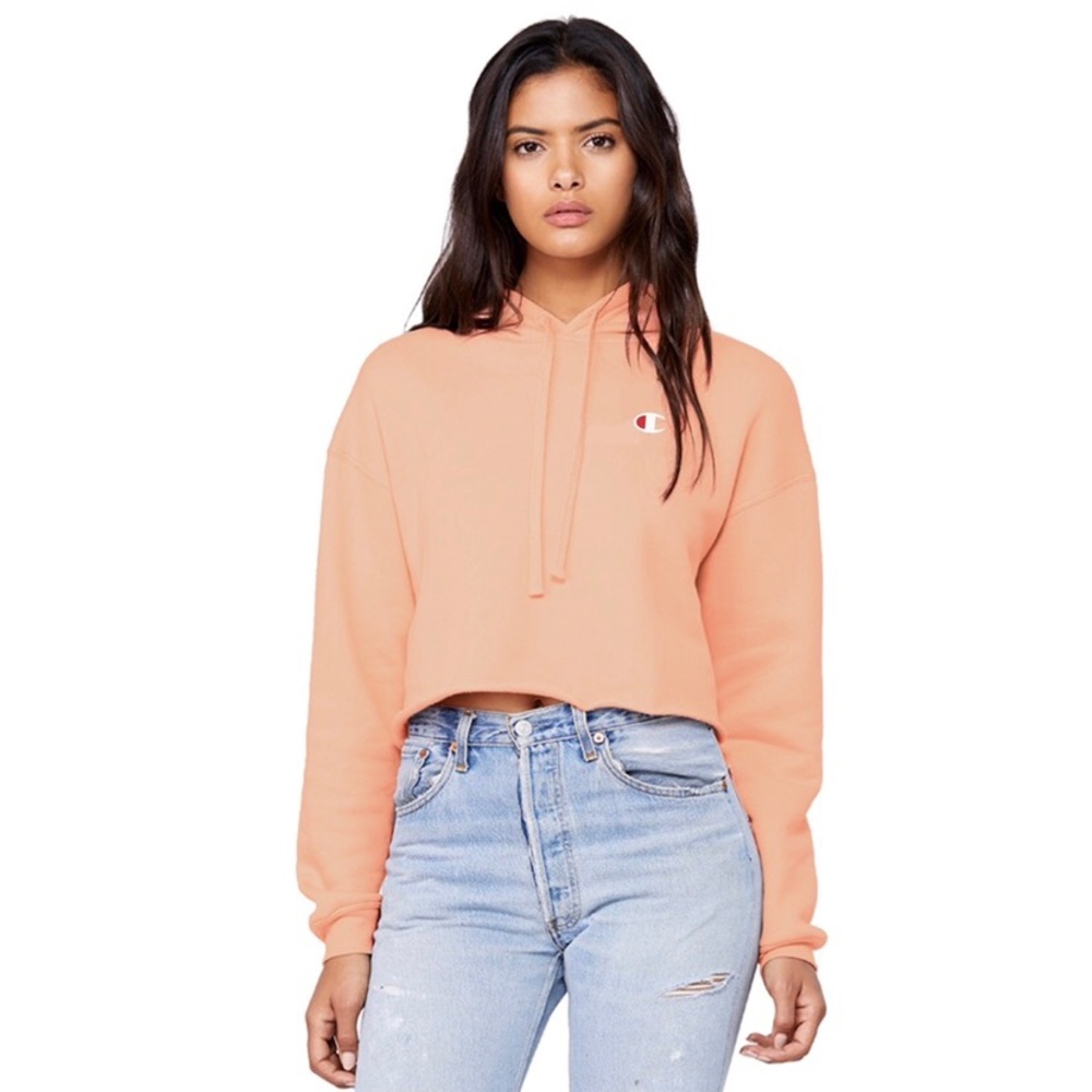 C crop hoodie, crop top hoodie